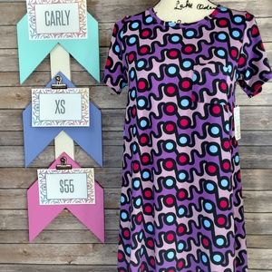 LuLaRoe XS Carly dress